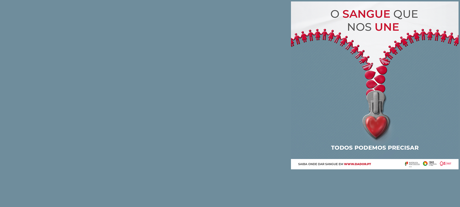 O Sangue que nos Une </br>Nova Campanha de Promoção da Dádiva de Sangue IPST